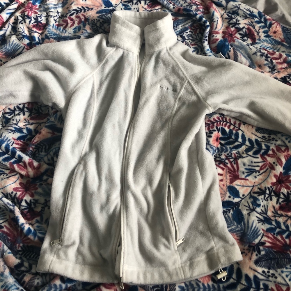 White Columbia jacket